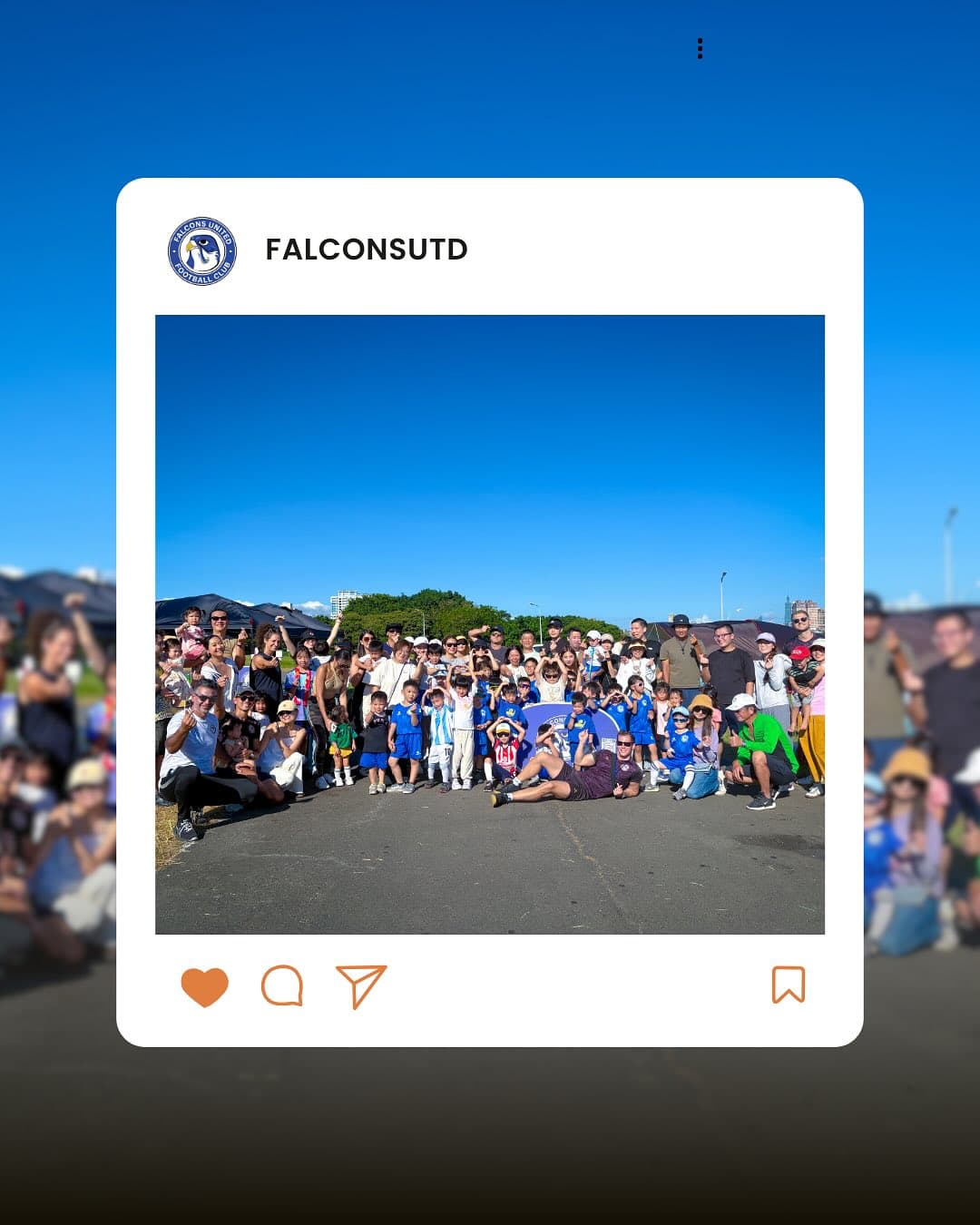 Falcons United BBQ Party 團體合照